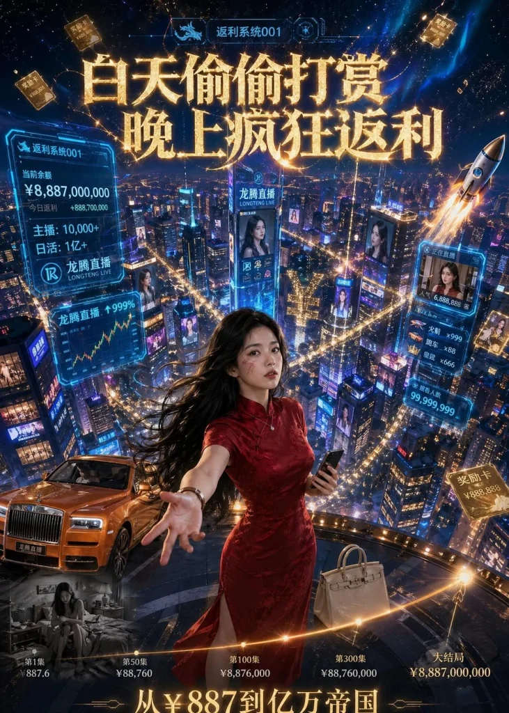 白天偷偷打赏，晚上疯狂返利