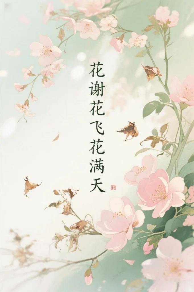 花谢花飞花满天