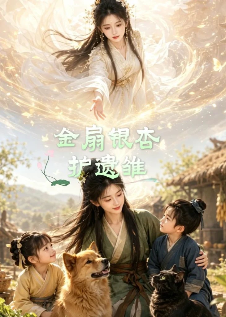 金扇银杏护遗雏
